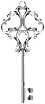 Silver Key PNG Clip Art | Gallery Yopriceville - High-Quality ...